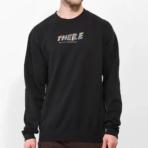 There Skateboards "Ruining Skateboarding" Crewneck Sweatshirt Large Black